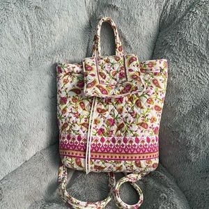 Floral Print Backpack